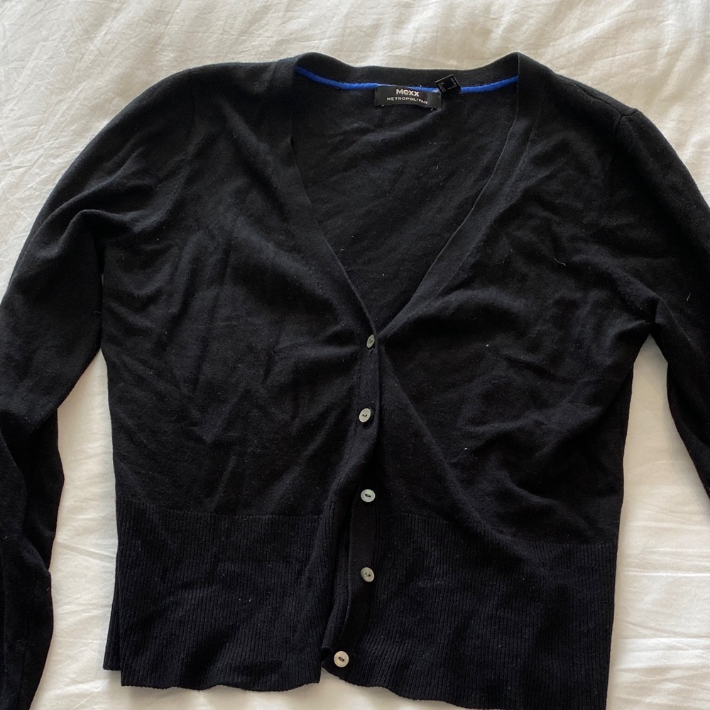 Mexx Black Women's V-neck Cardigan